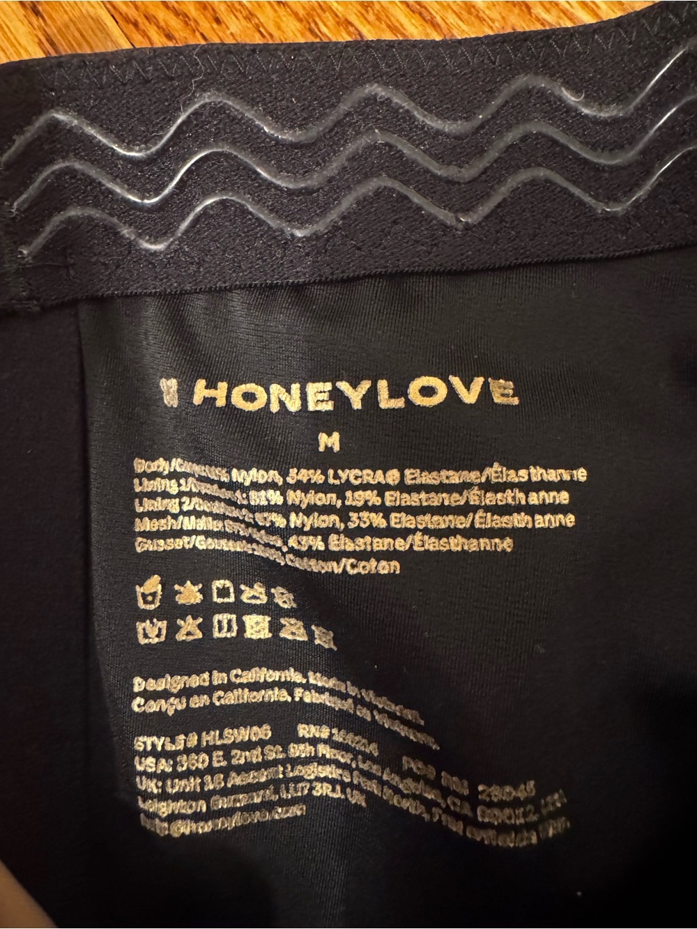Honeylove Black Sculpting High-Rise Shapewear Shorts - Picture 2 of 2